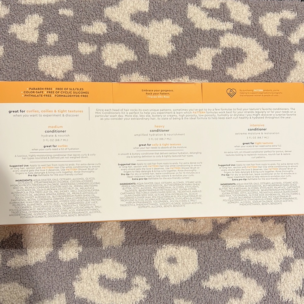 Pattern Mini Conditioner Kit NIB - Picture 3 of 3